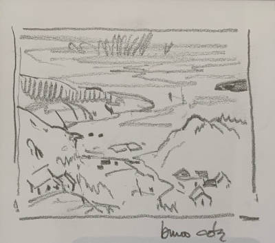 Landscape drawing