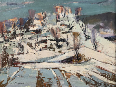 Untitled (Winter landscape)