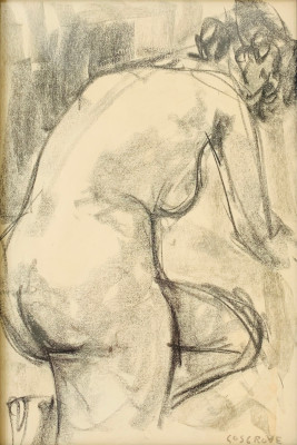 Standing nude