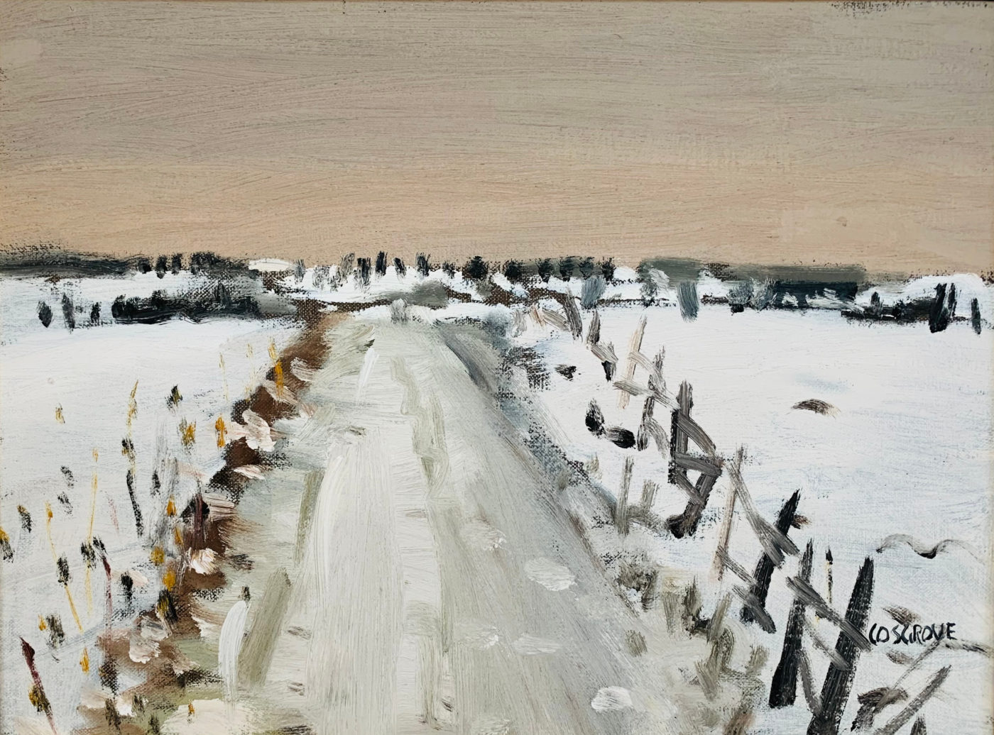 Winter Landscape by Stanley Cosgrove