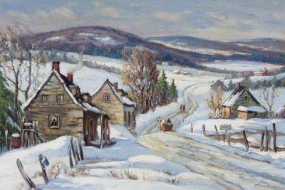 Winter in the Laurentians