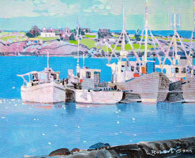 Harbour Concarneau Brittany