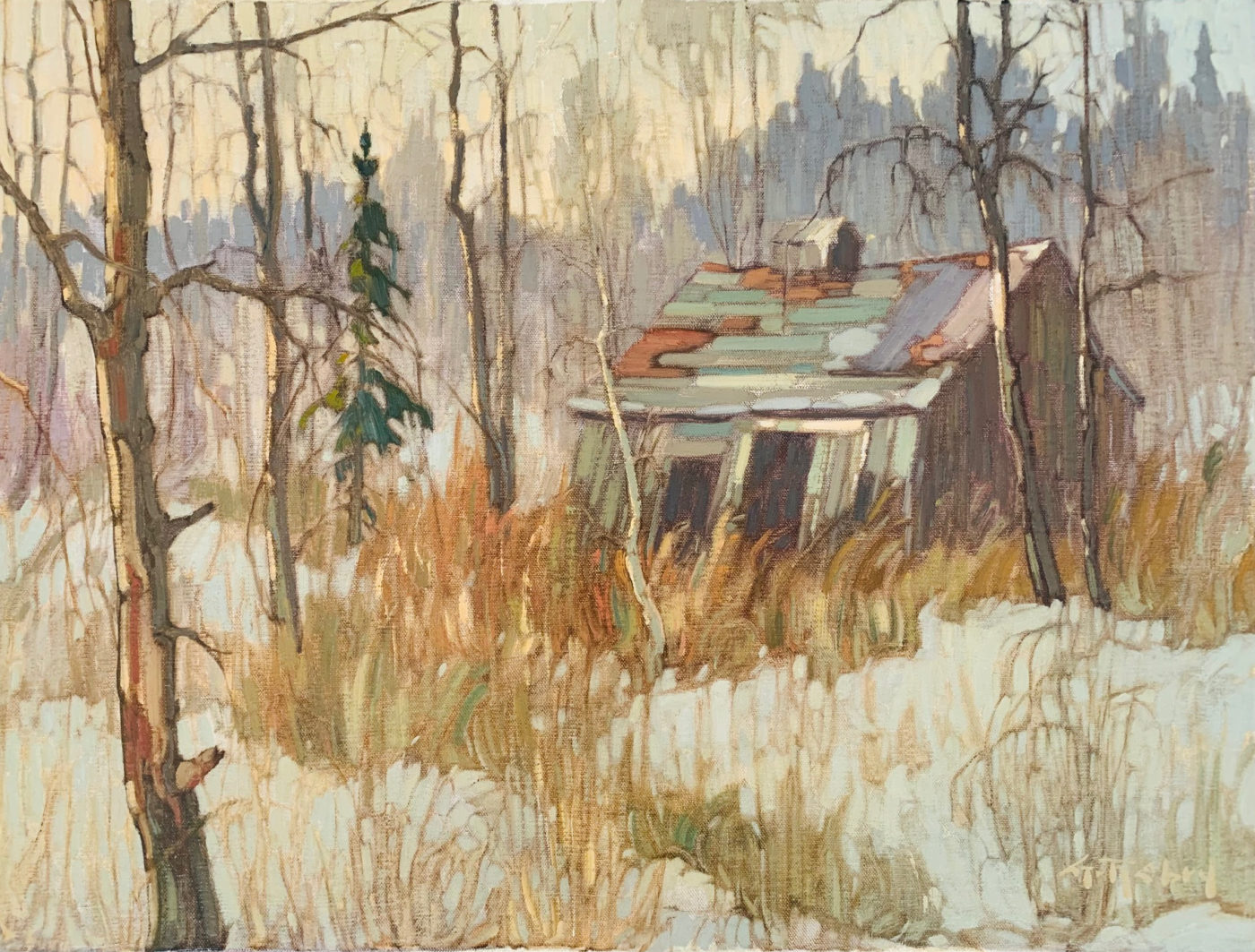 CABANE ABANDONÉE by Gaston Rebry