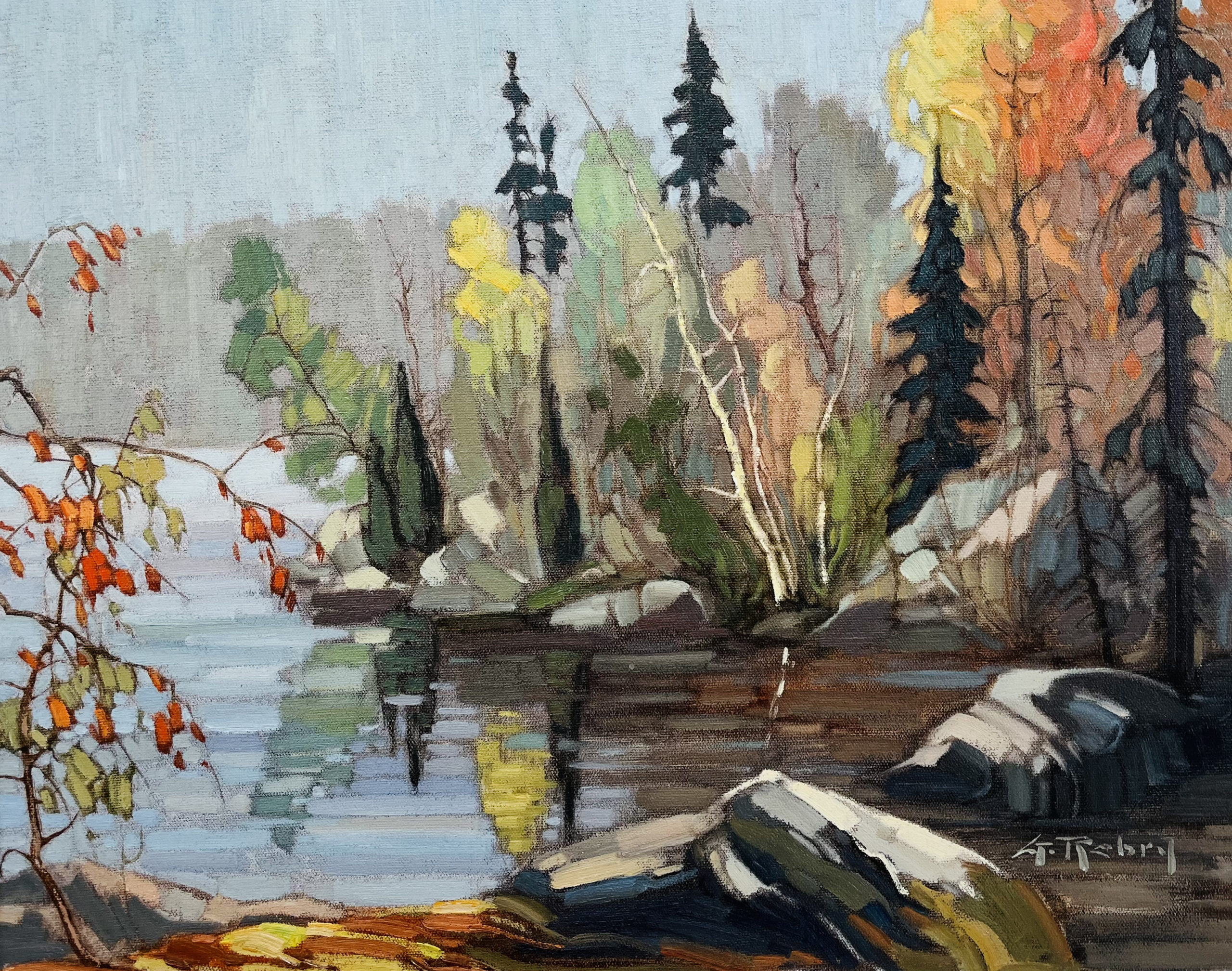 Gaston Rebry Couleurs Automnale Canadian Fine Art Online