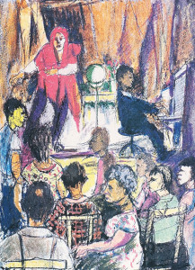 Hommage aux Plouffe Comme toi, je suis prisonnière de ma cage, et je chante