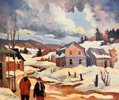 Retour de l'ecole, Laurentides